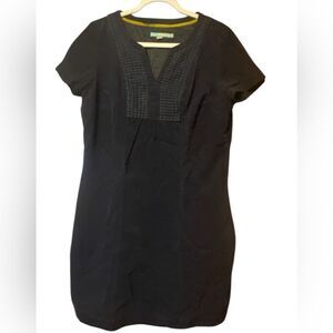 Boden Navy pin cord Short Sleeve Dress